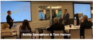 speakers bobby samuelson and tom haines